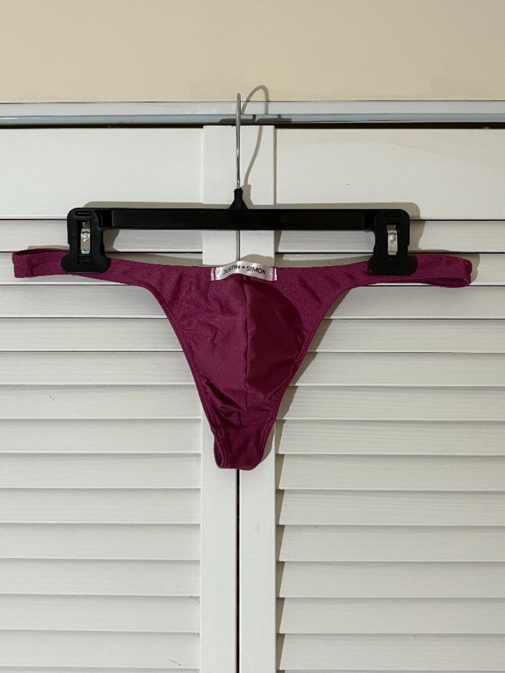 Justin + Simon Purple Thong